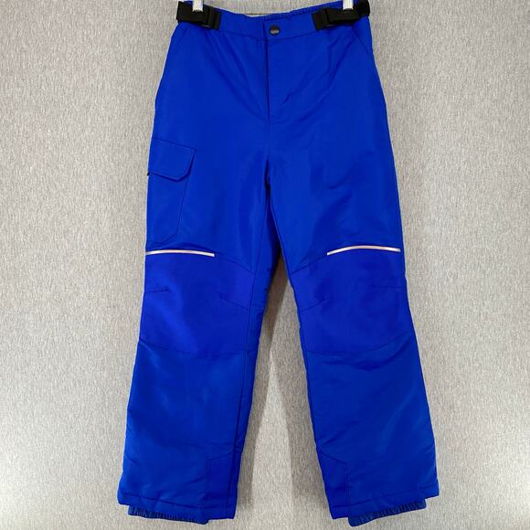 SWISSTECH‎ Snowboard Ski Pants Blue Youth Kids L (10-12) Adjustable Waist - Picture 2 of 11
